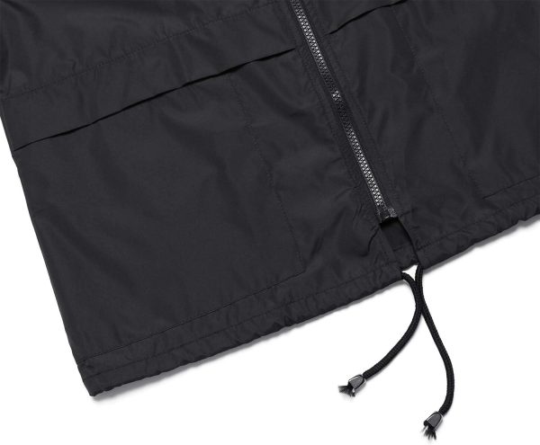 Women's Waterproof Raincoat Lightweight Rain Jacket Hooded Windbreaker with Pocket for Outdoor - Image 5