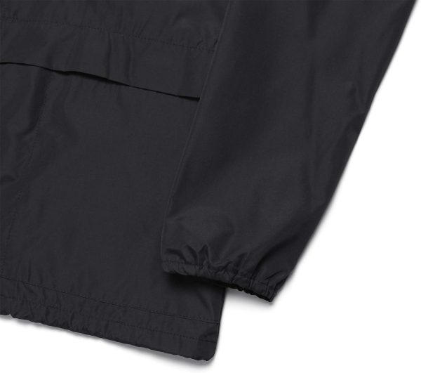 Women's Waterproof Raincoat Lightweight Rain Jacket Hooded Windbreaker with Pocket for Outdoor - Image 7